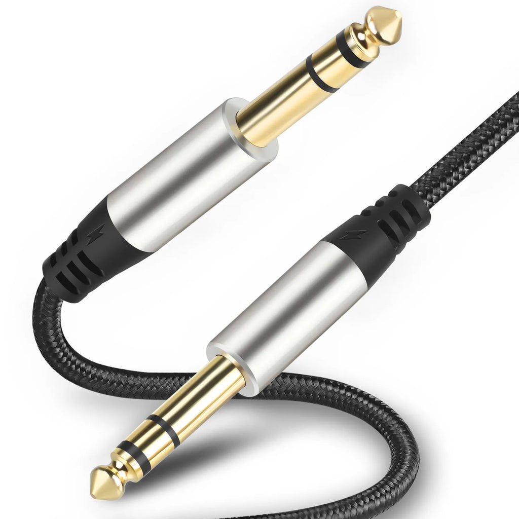 SW HARDWARE 1/4 inch guitar cable gold-plated connector